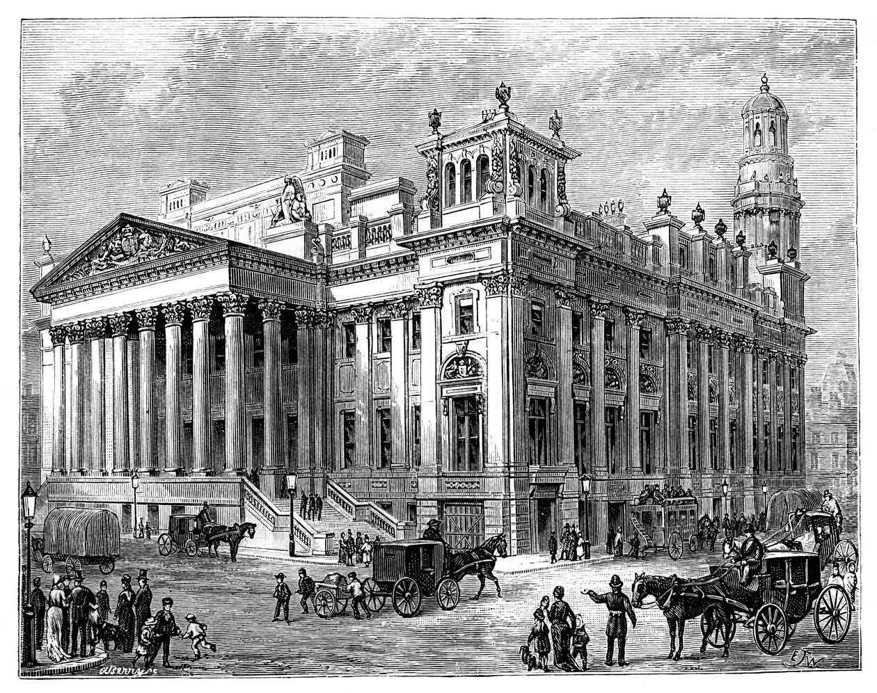 Royal Exchange, Manchester af Unbekannt