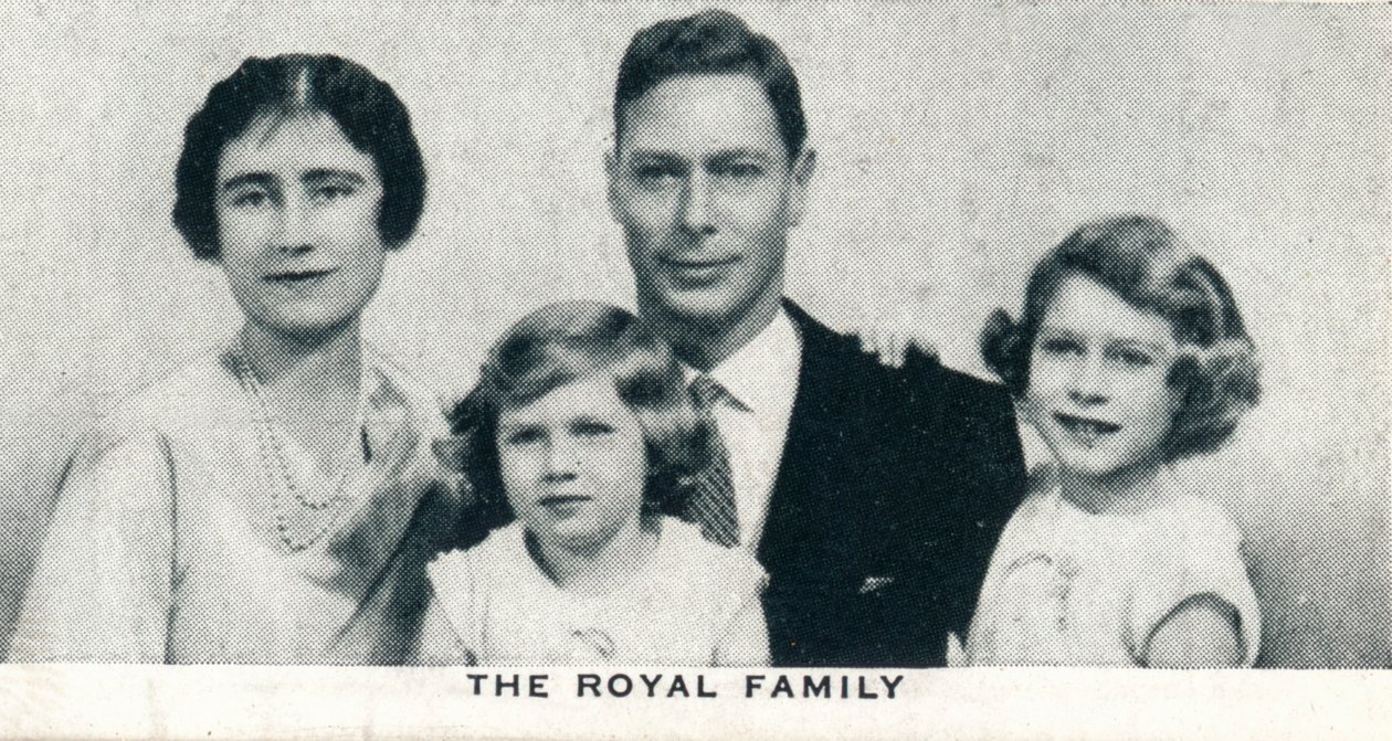 Den kongelige familie, c1936 1937 af Unbekannt