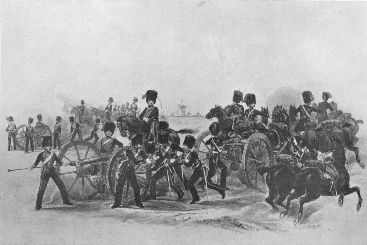 The Royal Horse Artillery, 1846 1909 af Unbekannt