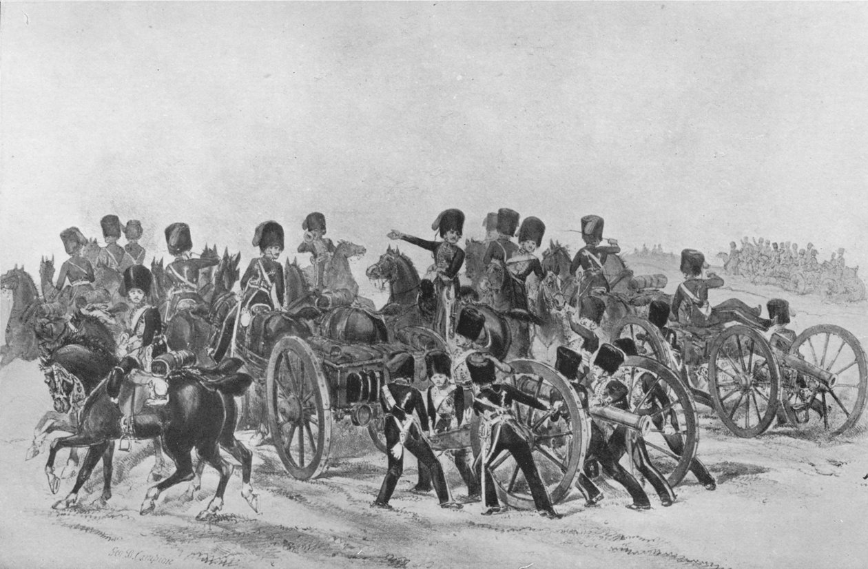 The Royal Horse Artillery, 1846 1909 af Unbekannt