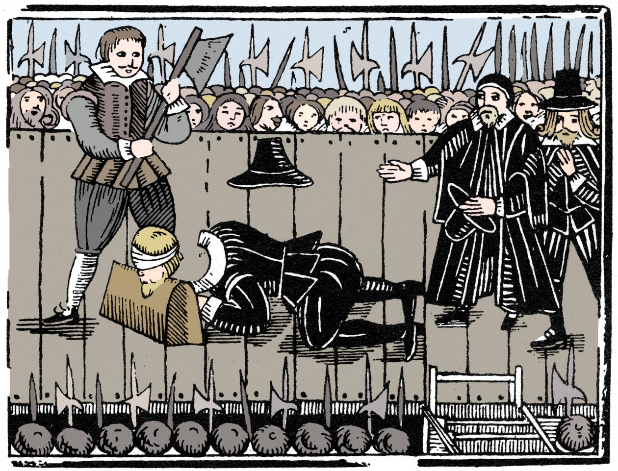 The Royal Martyrdom, fra en ballade fra 1648 1964 af Unbekannt