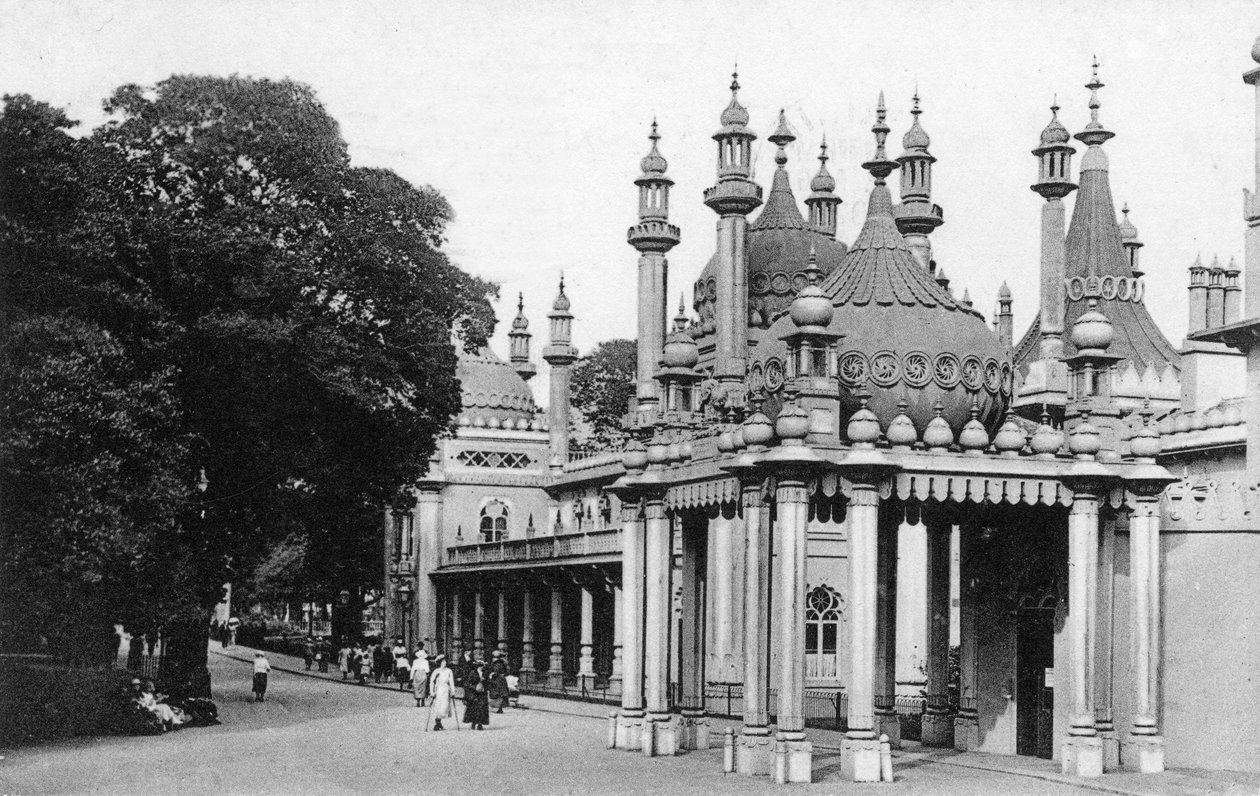 The Royal Pavilion, Brighton, East Sussex, begyndelsen af det 20. århundrede af Unbekannt