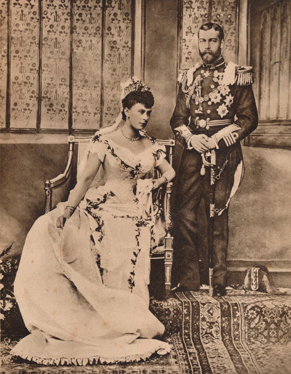 Det kongelige bryllup, 1893 1935 af Unbekannt