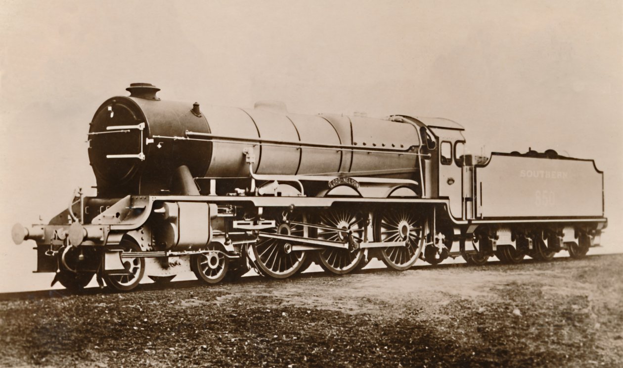 S.R. Lord Nelson Express Lokomotiv, c1930. af Unbekannt