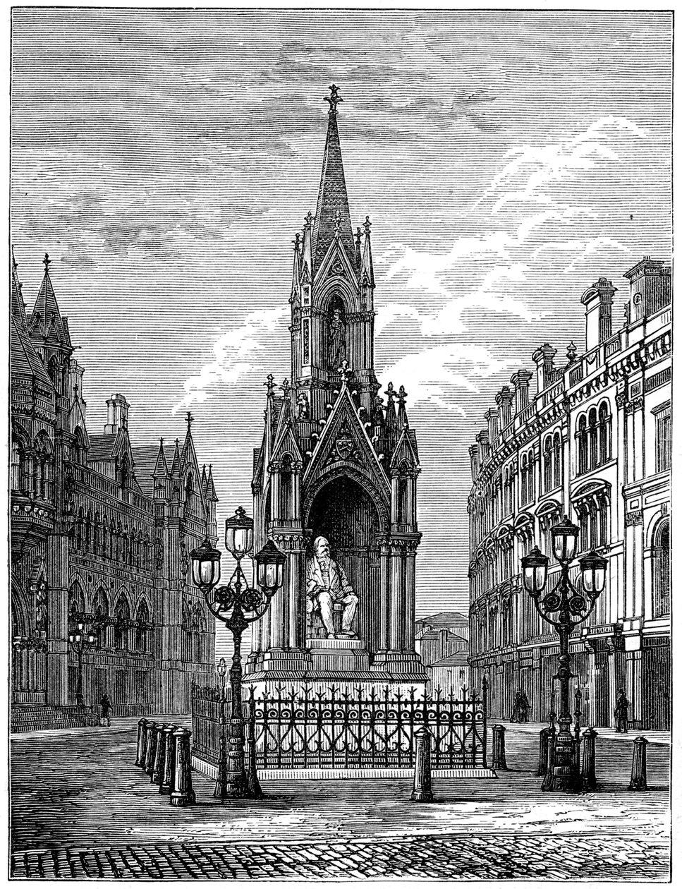 Saltstatuen i Bradford, c1880 af Unbekannt