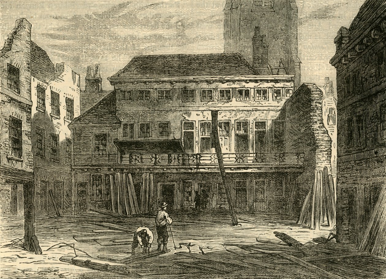 Saracenshovedet, Snow Hill, c1872. af Unbekannt