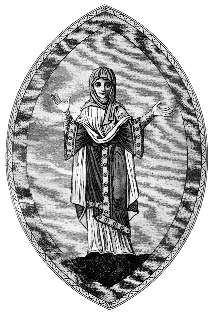Den saksiske tunika, 1910 af Unbekannt