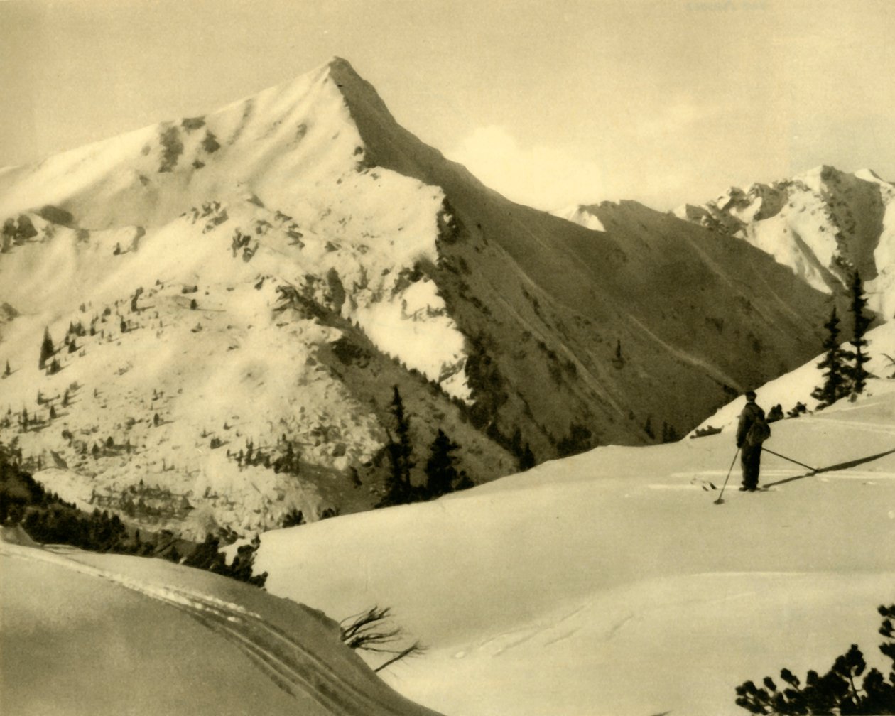 Schoberspitze, Steiermark, Østrig, c1935. af Unbekannt