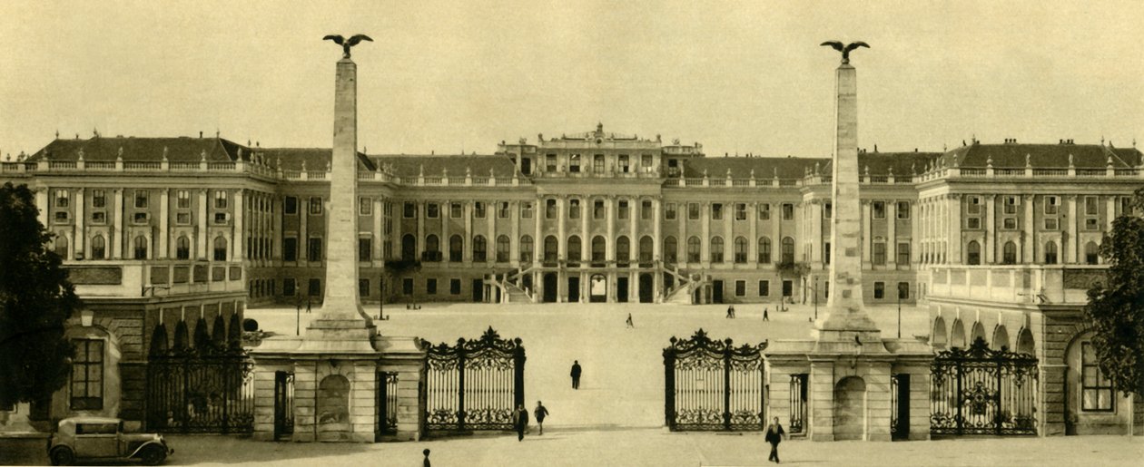 Schönbrunn Palace, Wien, Østrig, c1935. af Unbekannt