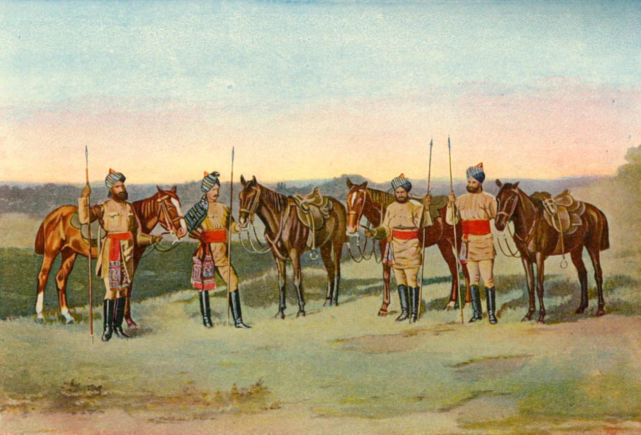 The Second Bengal Lancers, 1901. af Unbekannt