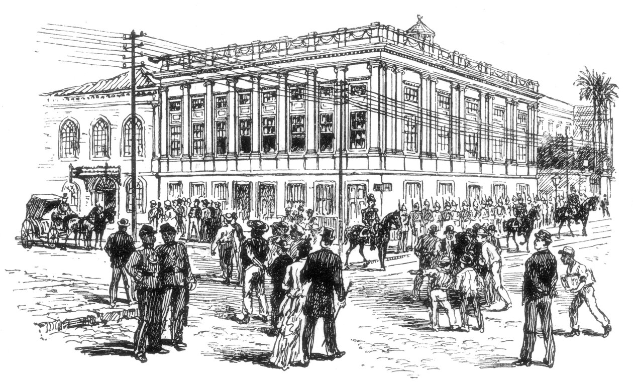 Senatets Hus, Rio De Janeiro, Brasilien, 1892 af Unbekannt
