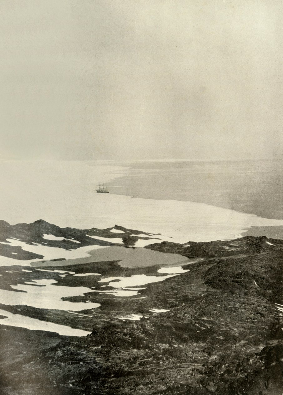 Skibet fra Pram Point, lige før afgang mod nord, c1908, 1909 af Unbekannt