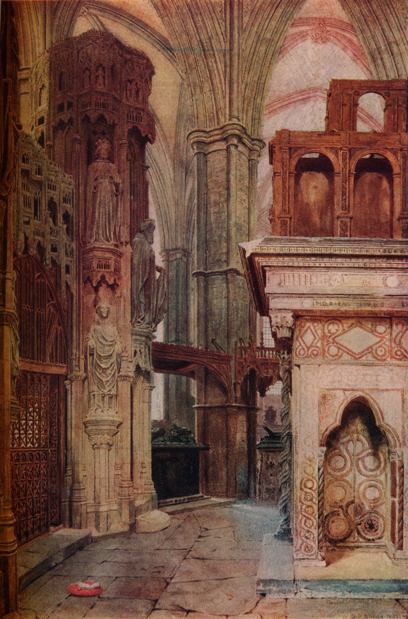 Edvard Bekenderens helligdom og kapel, 1853, 1937 af Unbekannt