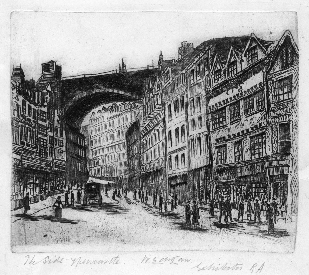The Side, Newcastle Upon Tyne af Unbekannt