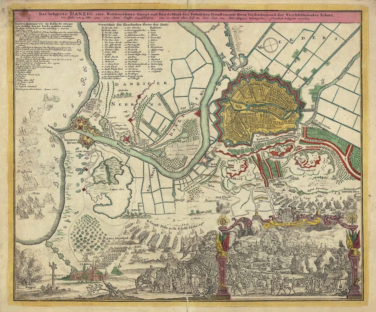 Belejringen af Danzig, 1734, 1730