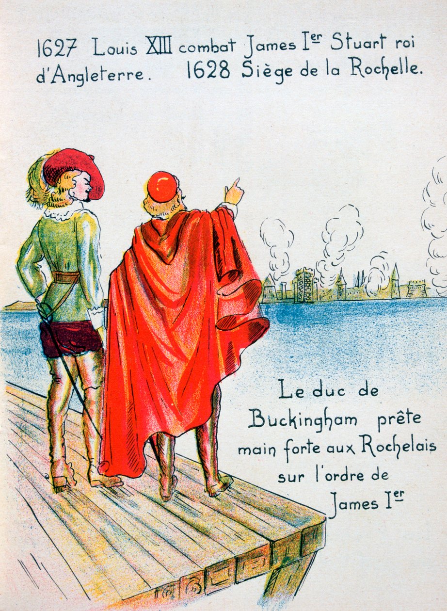 Belejringen af La Rochelle, 1628 20. århundrede af Unbekannt