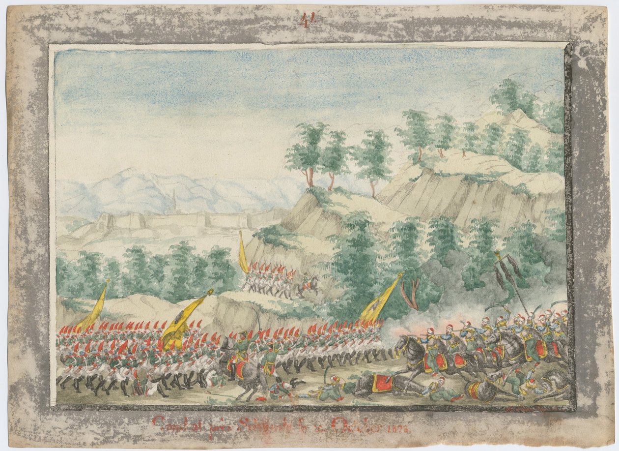 Belejringen af Shumen-fæstningen i 1828, 1829 af Unbekannt