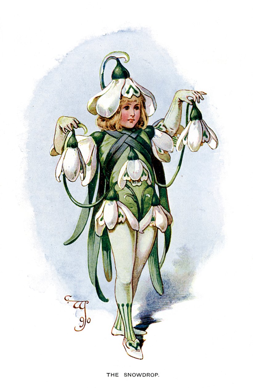 Vintergækken, 1899 af Unbekannt