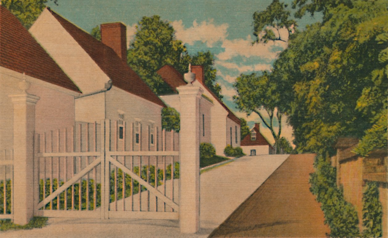 The South Lane, 1946 af Unbekannt