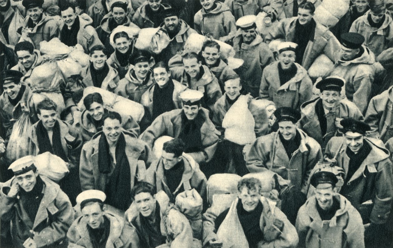 The Spirit of the Ark, - sømænd fra Royal Navy, c1942. af Unbekannt