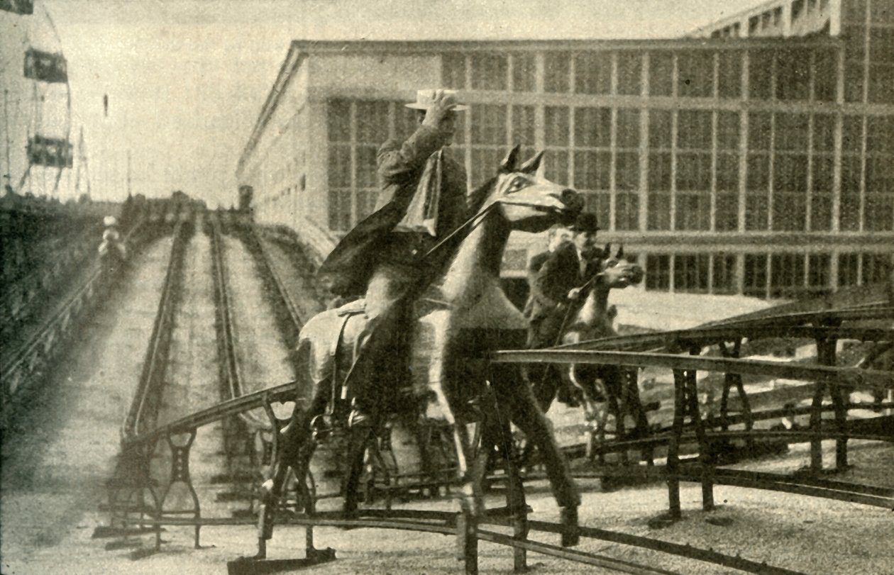 The Steeplechase, 1910. af Unbekannt