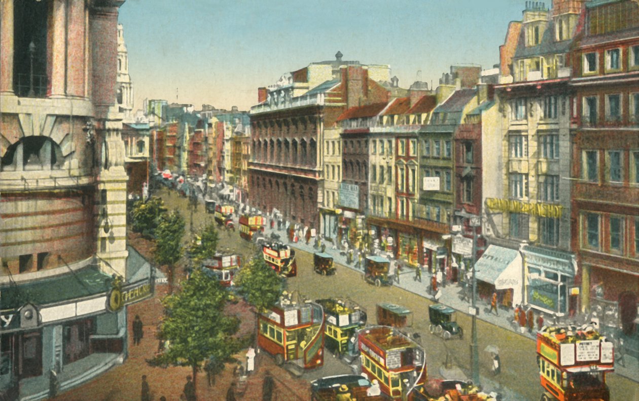 The Strand, London, c1910. af Unbekannt
