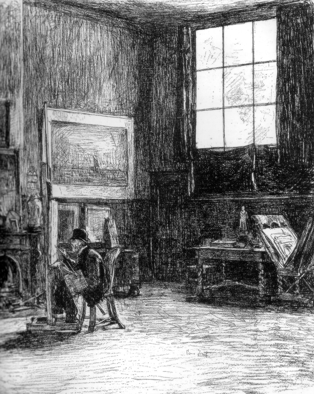 The Studio North, c1880-1882 af Unbekannt