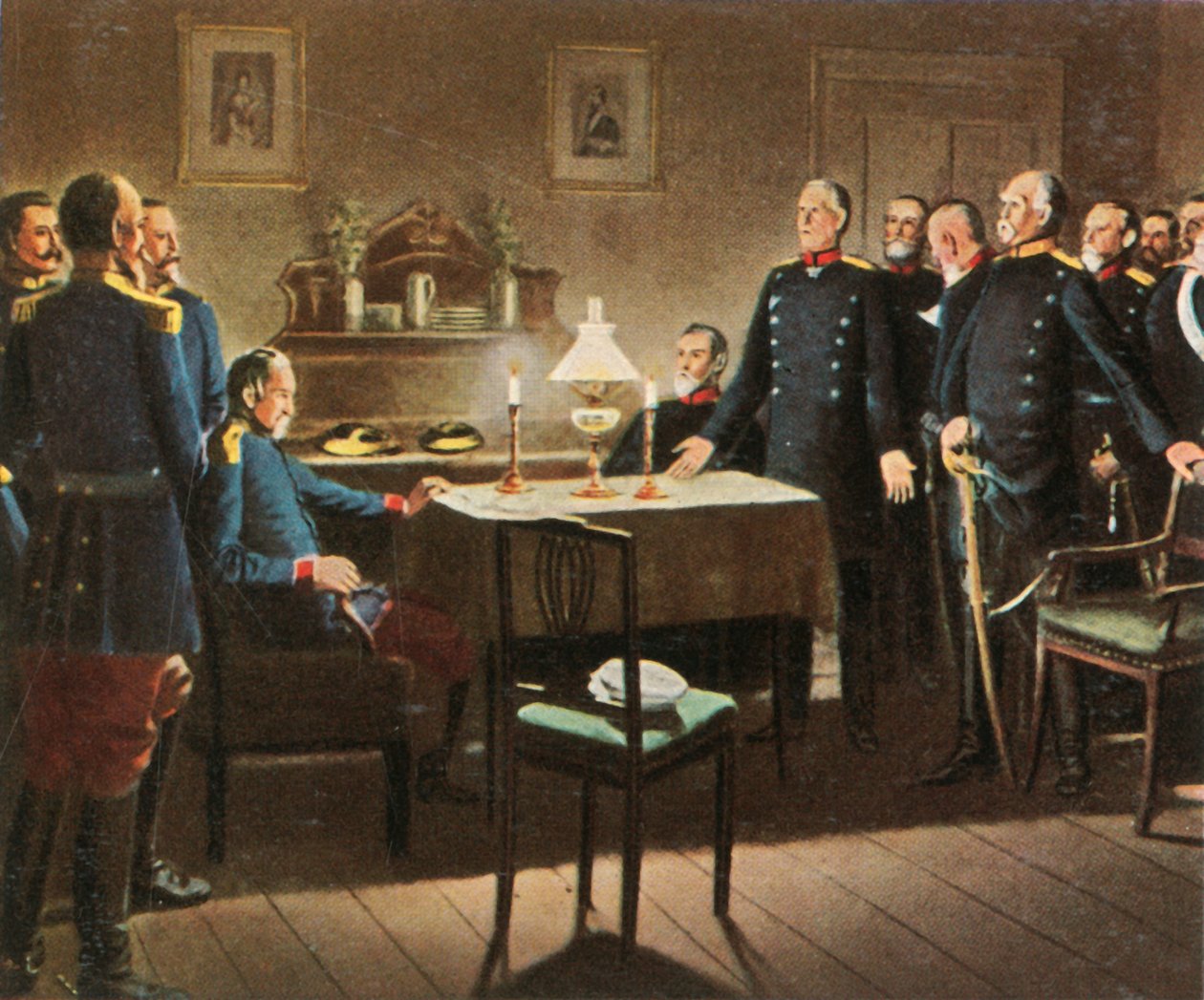 Overgivelsen på Sedan Slot, 2. september 1870, 1936. af Unbekannt