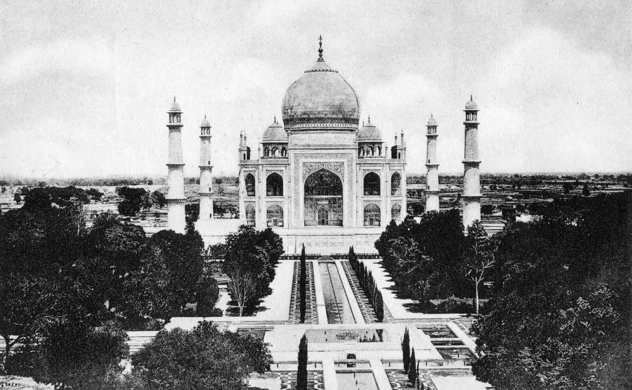 Taj Mahal, Agra, 20. århundrede af Unbekannt