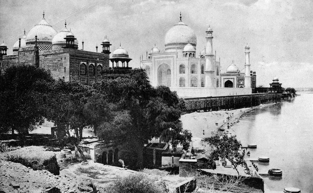 Taj Mahal, Agra, 20. århundrede af Unbekannt