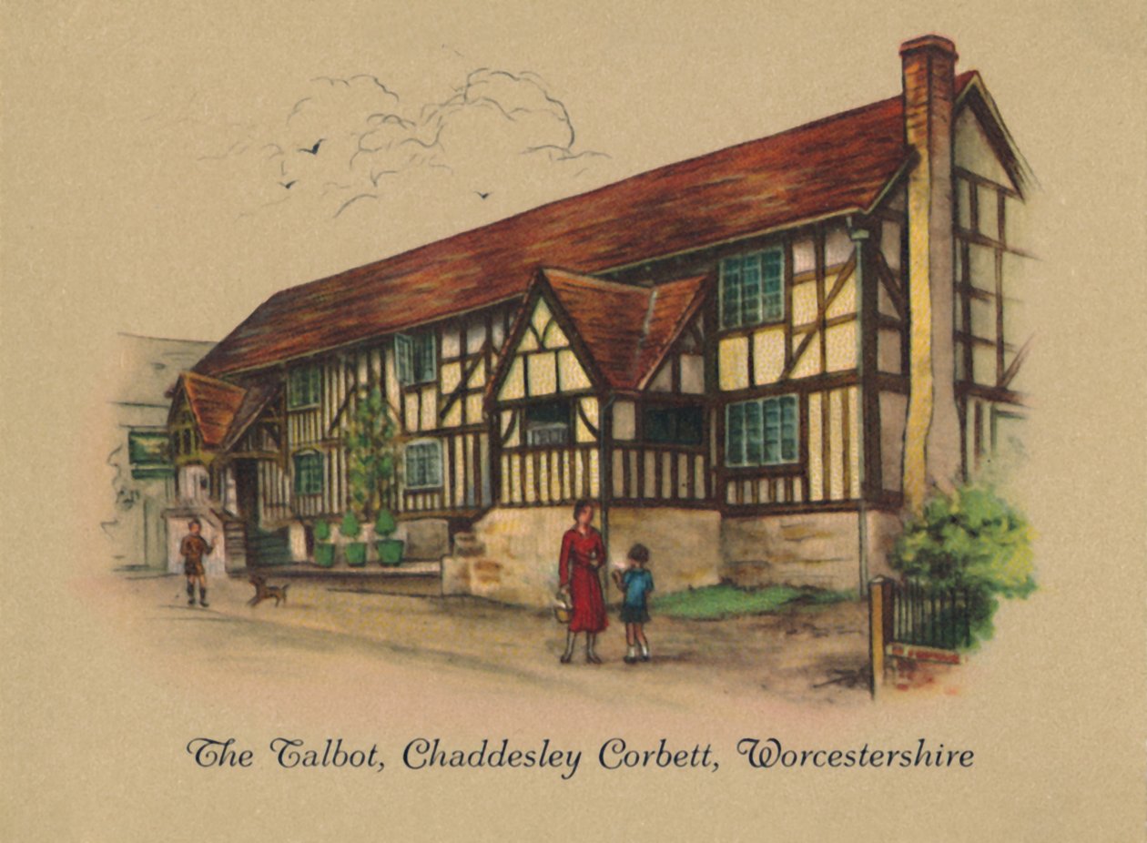 The Talbot, Chaddesley Corbett, Worcestershire, 1939 af Unbekannt
