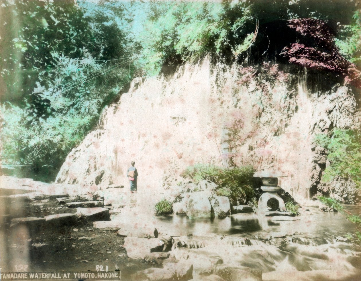 Tamadare Falls, Yumoto, Hakone, Japan af Unbekannt