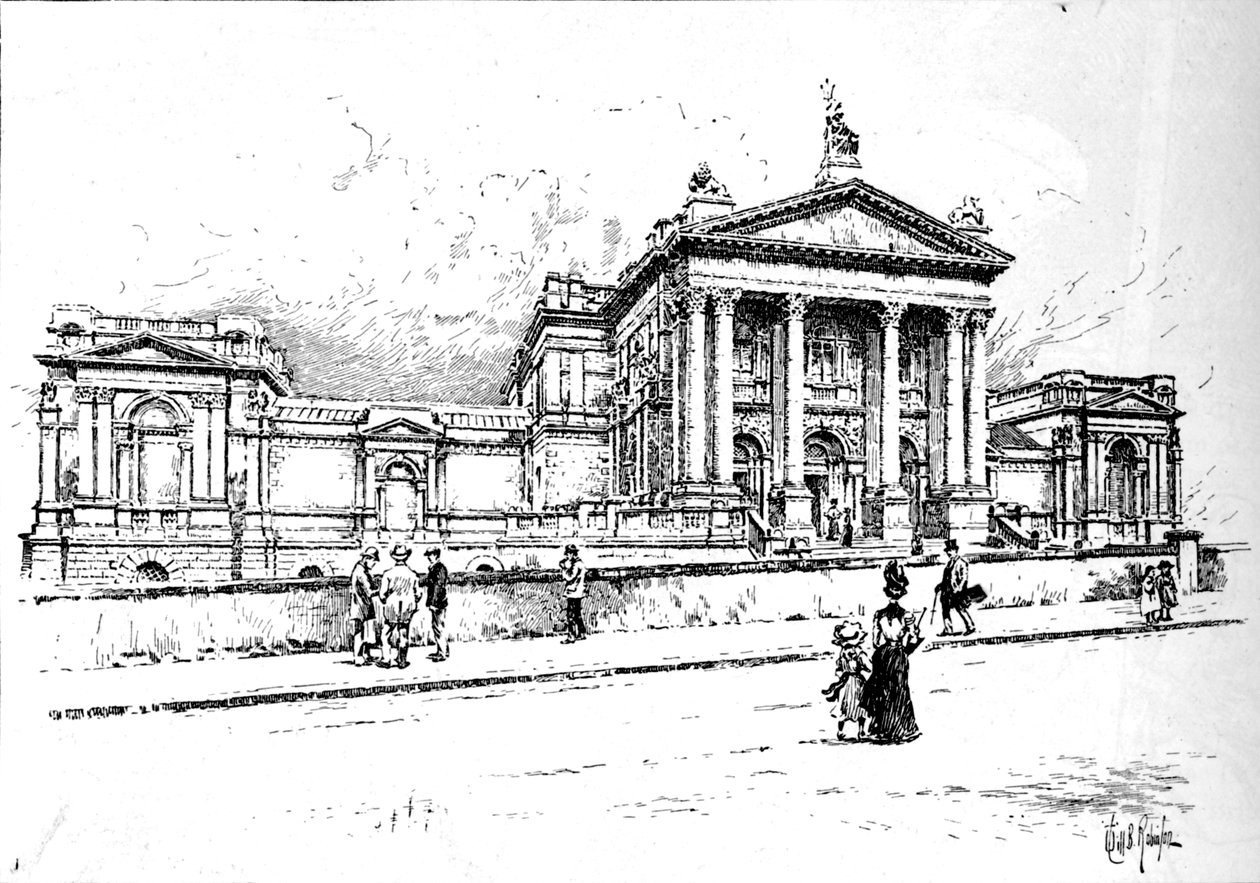 Tate Gallery National Gallery of British Art, 1906 af Unbekannt