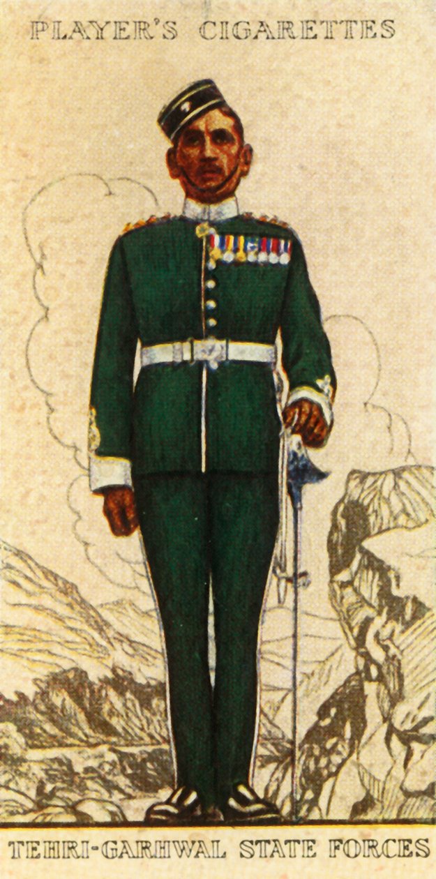 Tehri-Garhwal statsstyrker, 1936. af Unbekannt