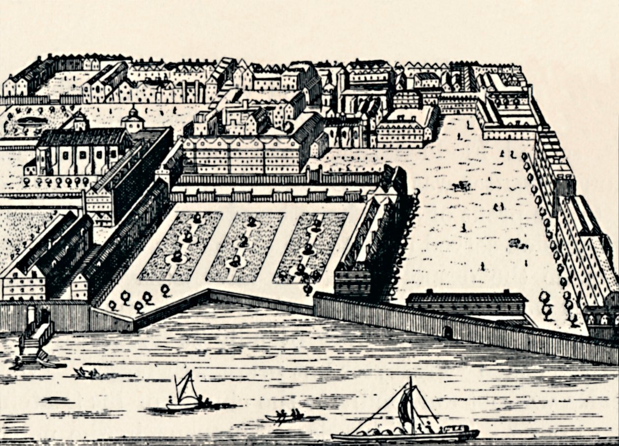 Templet fra Themsen, c1650, 1903 af Unbekannt