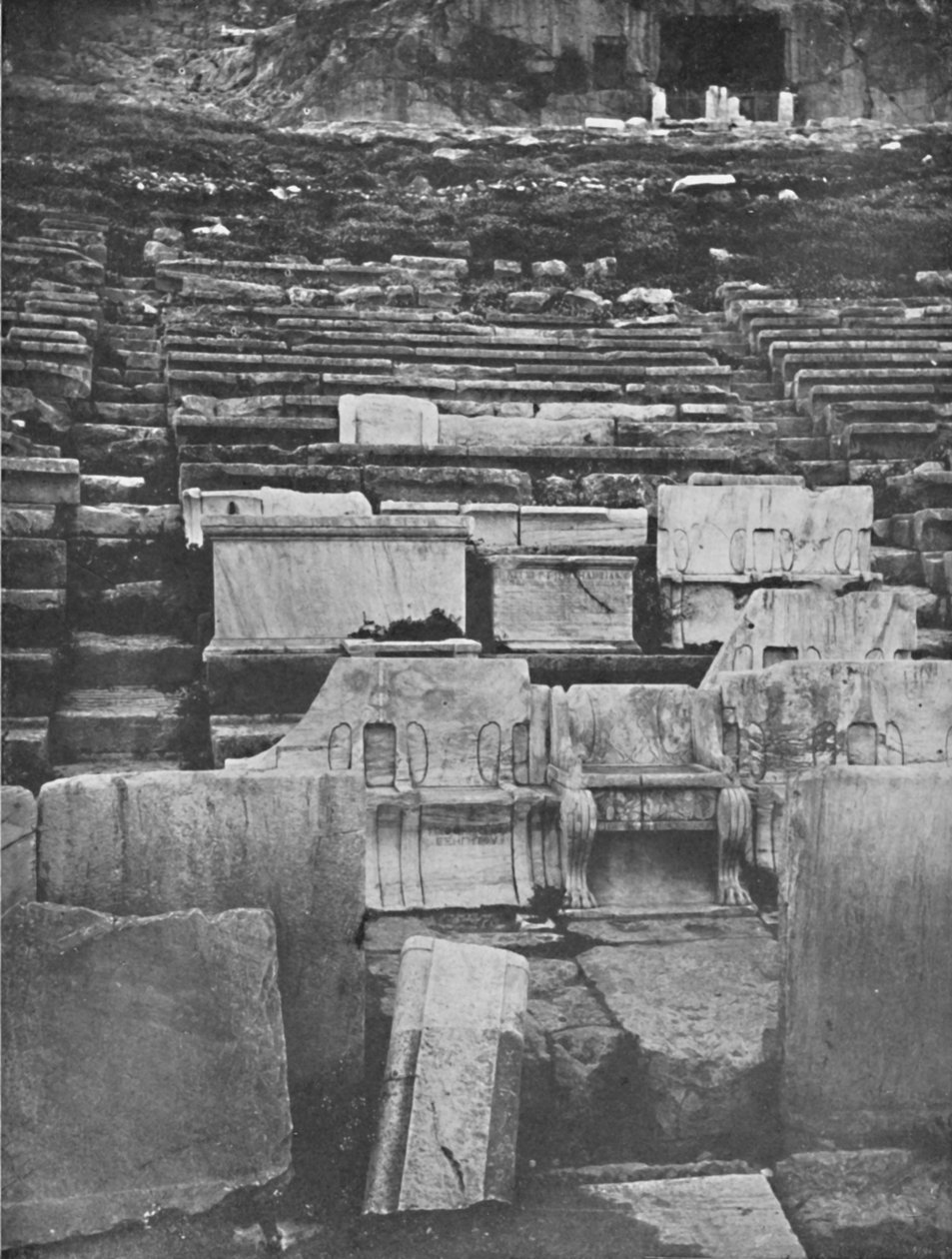 Dionysos Teater, Athen, 1913 af Unbekannt