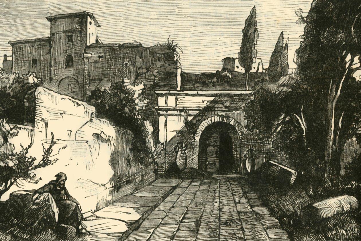 Scipios grav i Rom, 1890. af Unbekannt