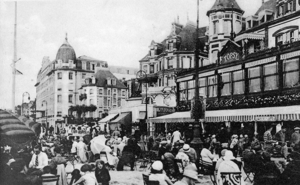 The Topsy Bar, Trouville, Frankrig, c1920