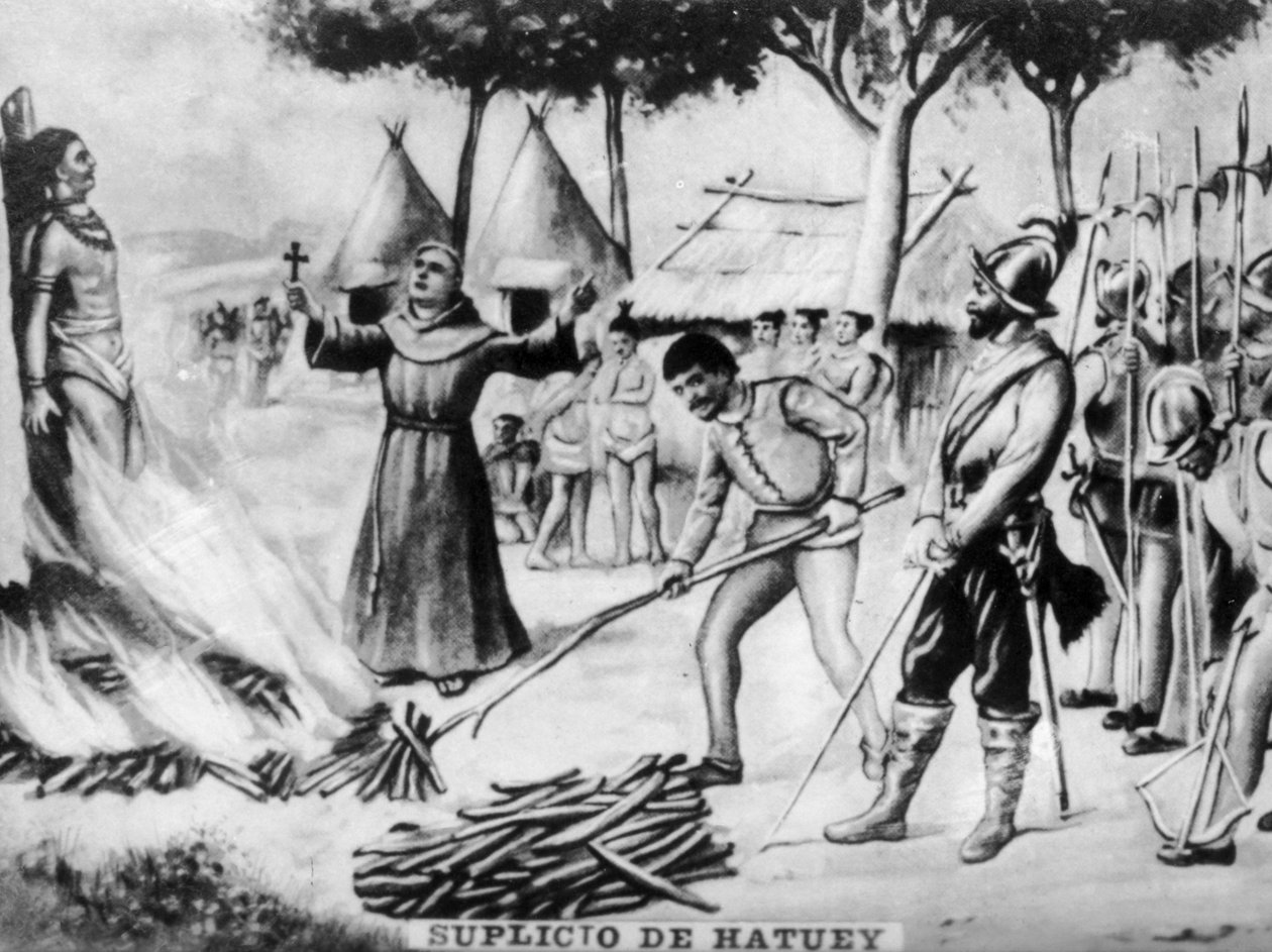 The Torment of Hatuey, 1500-tallet, 1920