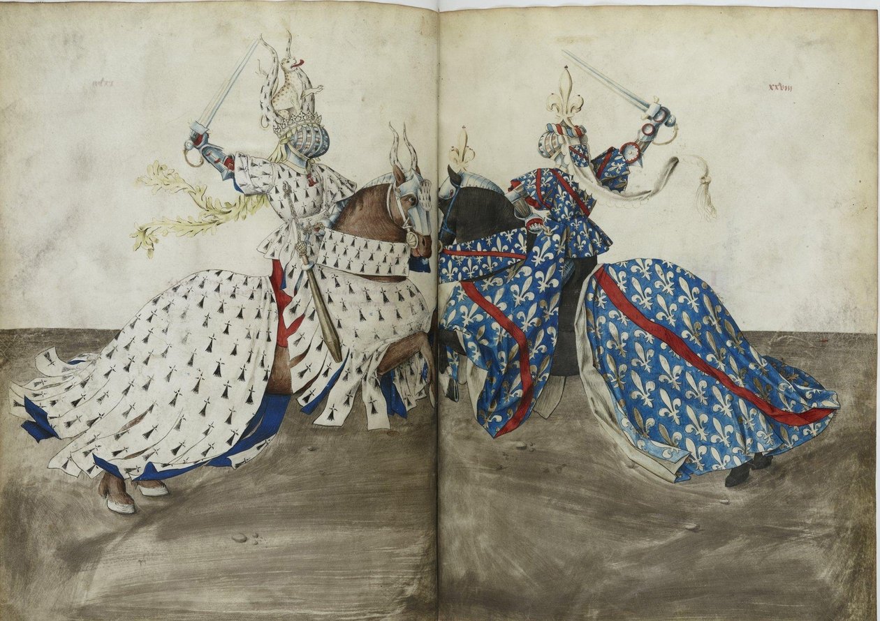The Tournament Book of René dAnjou, ca 1447 af Unbekannt