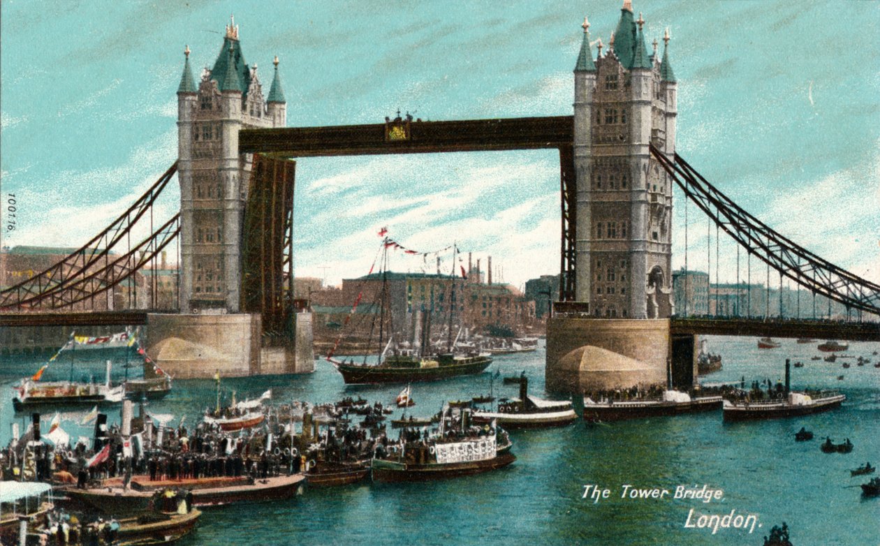 Tower Bridge, London, c1910 af Unbekannt