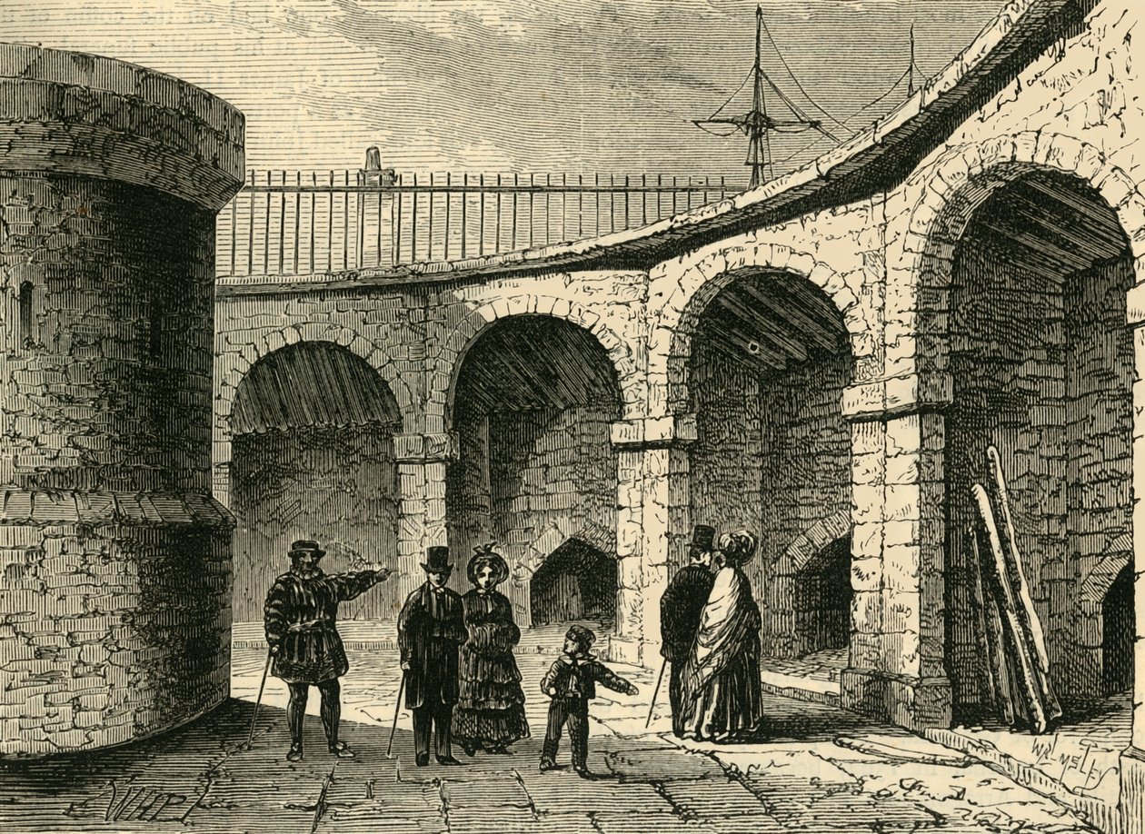 Tårnmenageriet omkring 1820, c1872. af Unbekannt