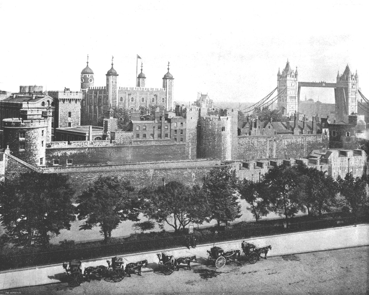 Tower of London, 1894. af Unbekannt
