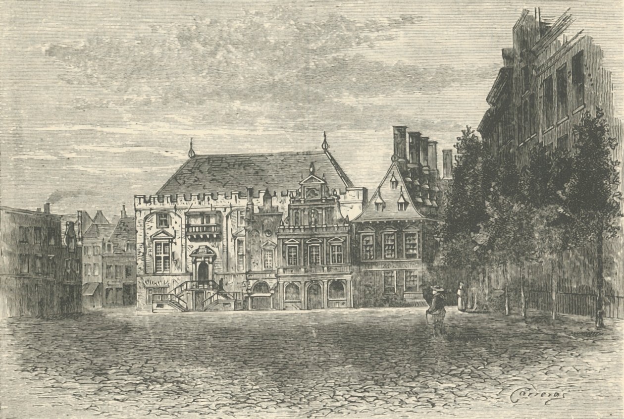 Rådhuset, Haarlem, 1890. af Unbekannt