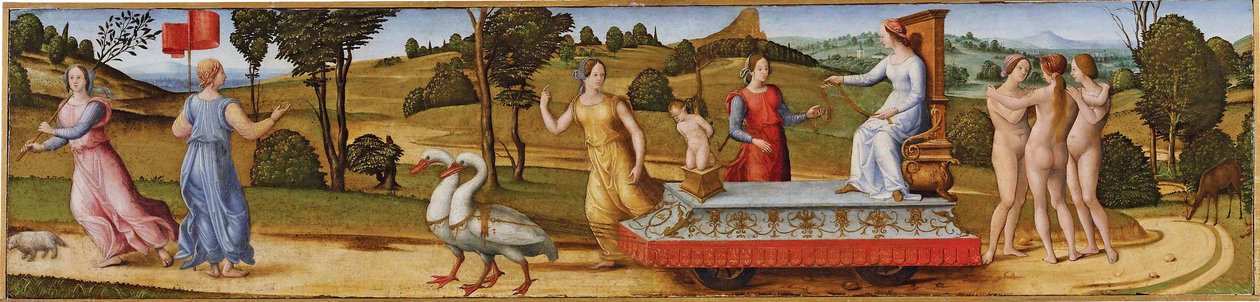 Kyskhedens triumf, ca. 1500 af Unbekannt