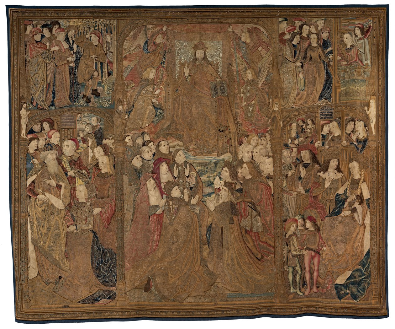 The Triumph of Christ Mazarin-tapetet, ca. 1500. af Unbekannt