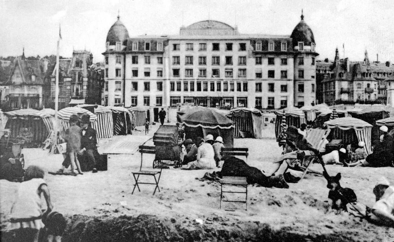 Trouville-paladset, Trouville, Frankrig, c1920