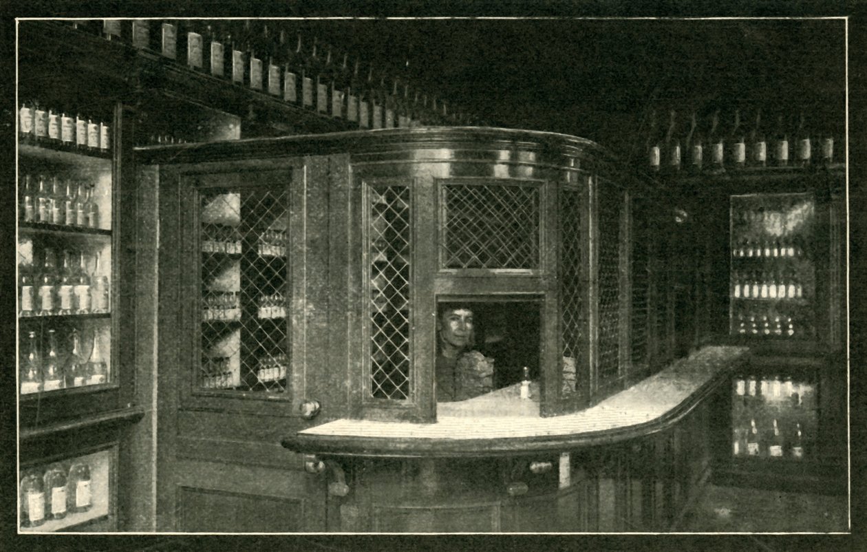 Tsars Public House er på ingen måde en attraktiv lounge, 1901. af Unbekannt