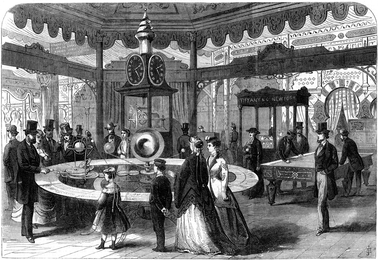 Den amerikanske del af Paris International Exhibition, 1867 af Unbekannt
