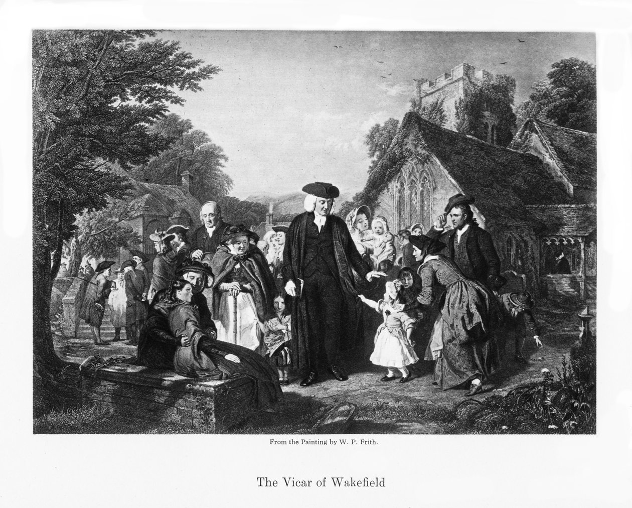 The Vicar of Wakefield, c1850 af Unbekannt